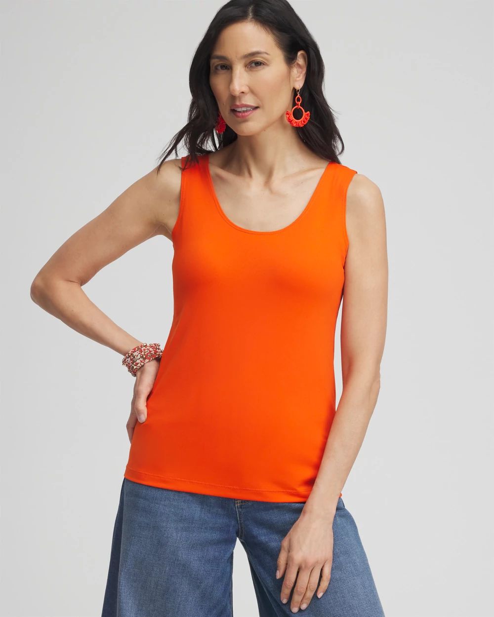 トップス chieko + shiny tank chieko + shiny tank トップス